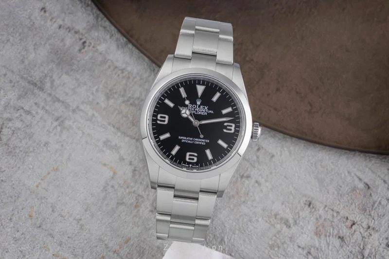 Rolex Explorer steel automatic men's watch 124270 [2505736]