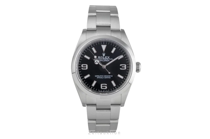 Rolex Explorer steel automatic men's watch 124270 [2505736]