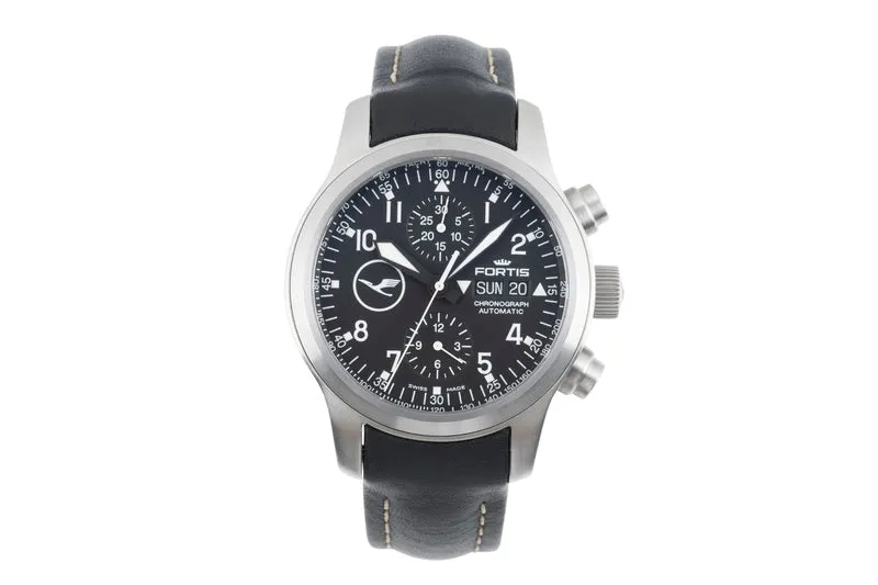 Fortis Flieger Chronograph chronograph steel automatic men's watch 635.10.141 Limited [2505857]