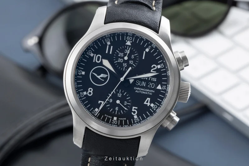 Fortis Flieger Chronograph chronograph steel automatic men's watch 635.10.141 Limited [2505857]
