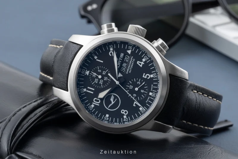 Fortis Flieger Chronograph chronograph steel automatic men's watch 635.10.141 Limited [2505857]
