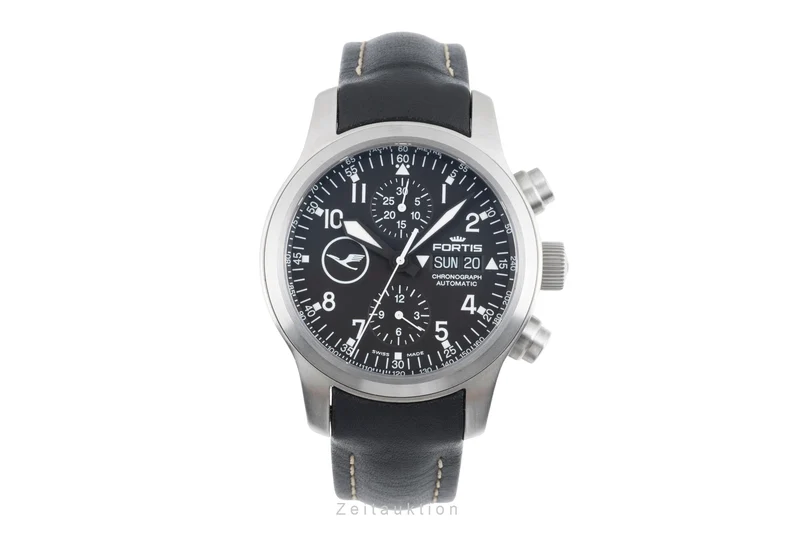 Fortis Flieger Chronograph chronograph steel automatic men's watch 635.10.141 Limited [2505857]