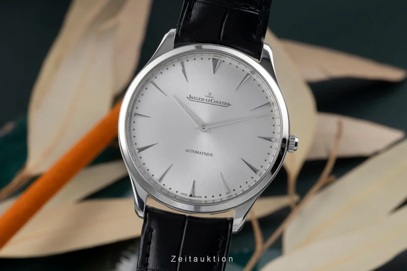 Jaeger LeCoultre Master Ultra Thin steel automatic men's watch Q1338421 ,170.8.37 [2505896]