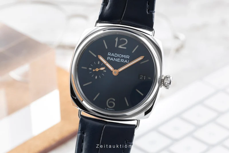 Panerai Radiomir steel automatic men's watch PAM01293 LP: 6100EUR [2506136]