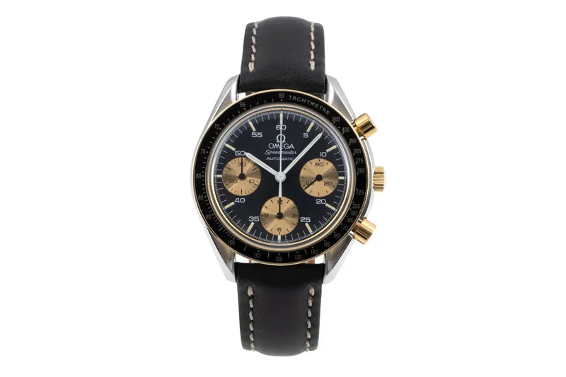 Omega Speedmaster chronograph steel / gold automatic men's watch 175.0032 [2505825]
