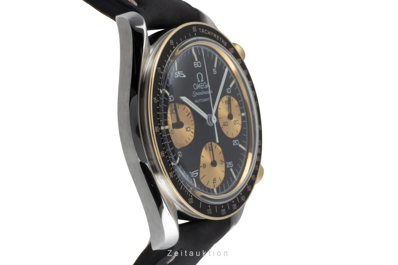 Omega Speedmaster chronograph steel / gold automatic men's watch 175.0032 [2505825]