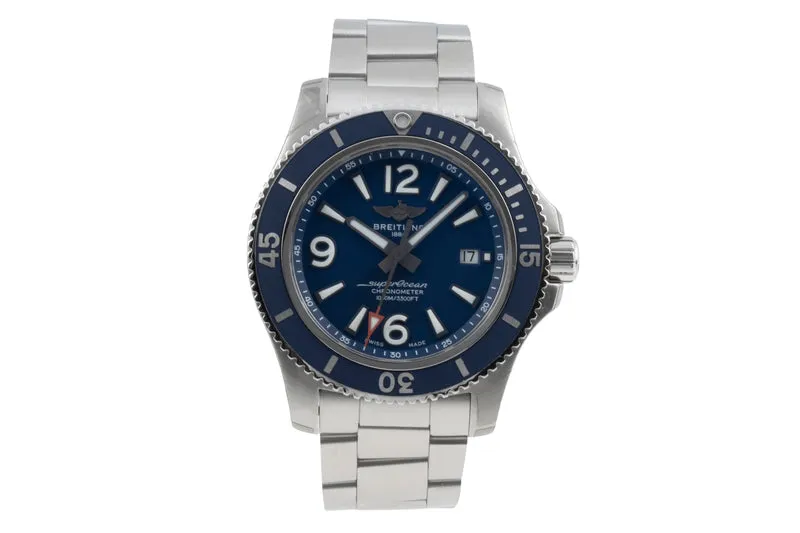 Breitling Superocean steel automatic men's watch A17367D81C1A1 LP: 4550EUR [2505831]