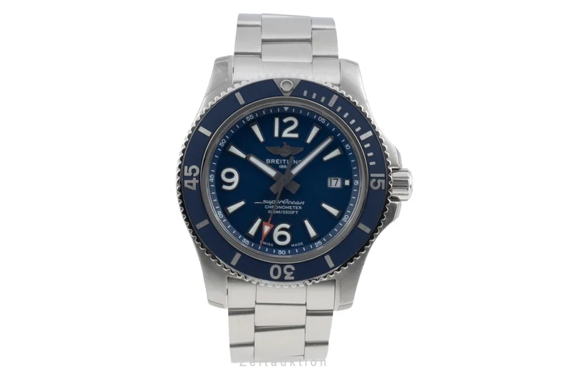Breitling Superocean steel automatic men's watch A17367D81C1A1 LP: 4550EUR [2505831]