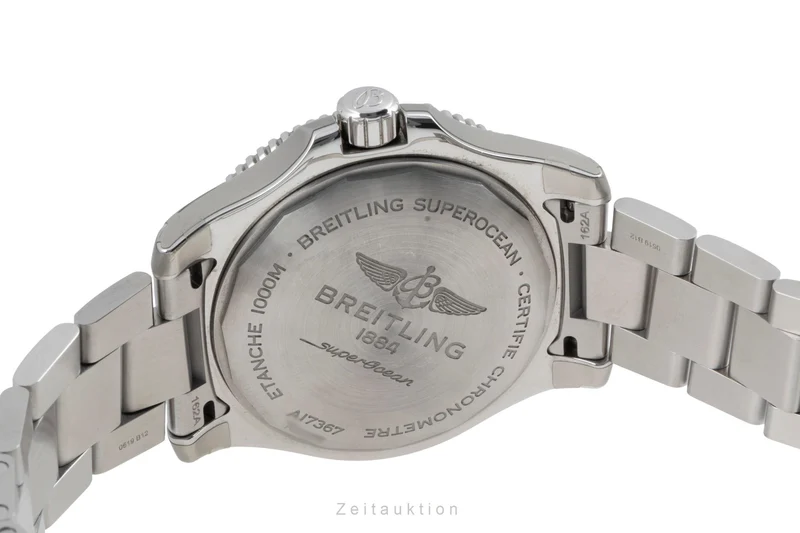 Breitling Superocean steel automatic men's watch A17367D81C1A1 LP: 4550EUR [2505831]