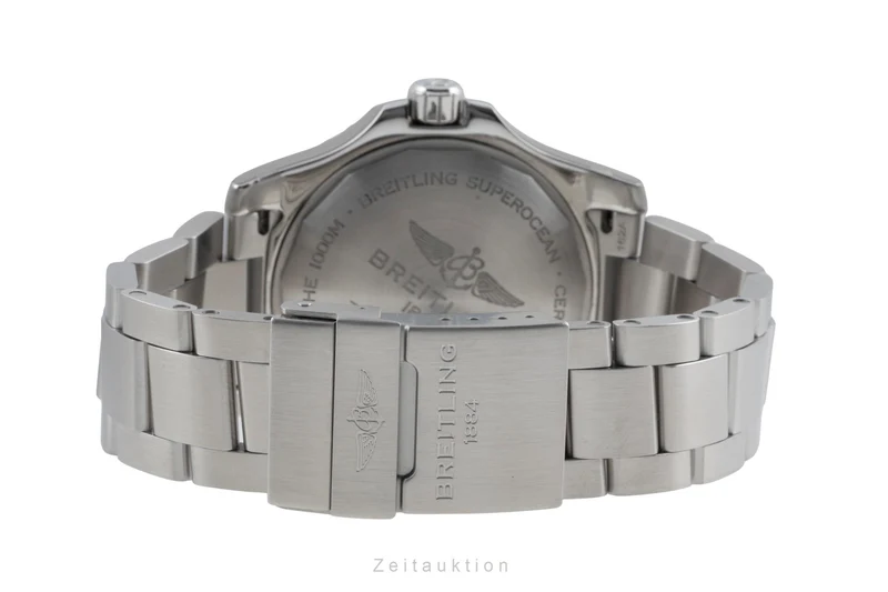 Breitling Superocean steel automatic men's watch A17367D81C1A1 LP: 4550EUR [2505831]