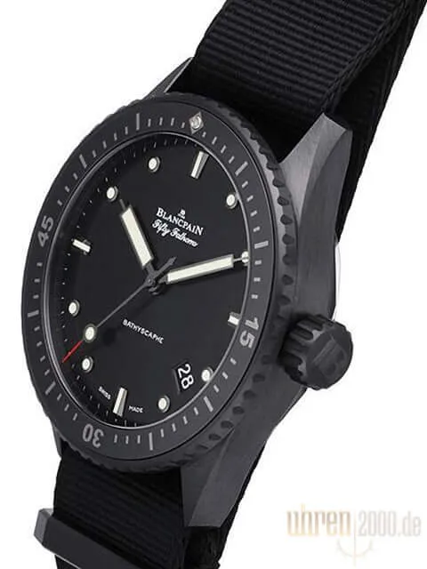 Blancpain Fifty Fathoms Bathyscaphe 5000-0130-NABA Natoband