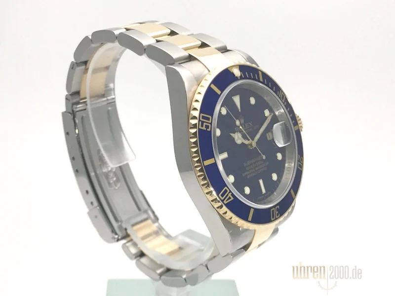 Rolex Submariner Date Edelstahl Gelbgold 16613 aus 2008