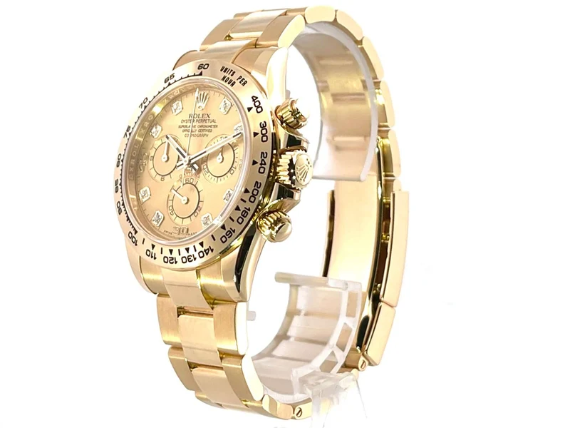 Rolex Cosmograph Daytona Gelbgold 116508 Champagner DIA