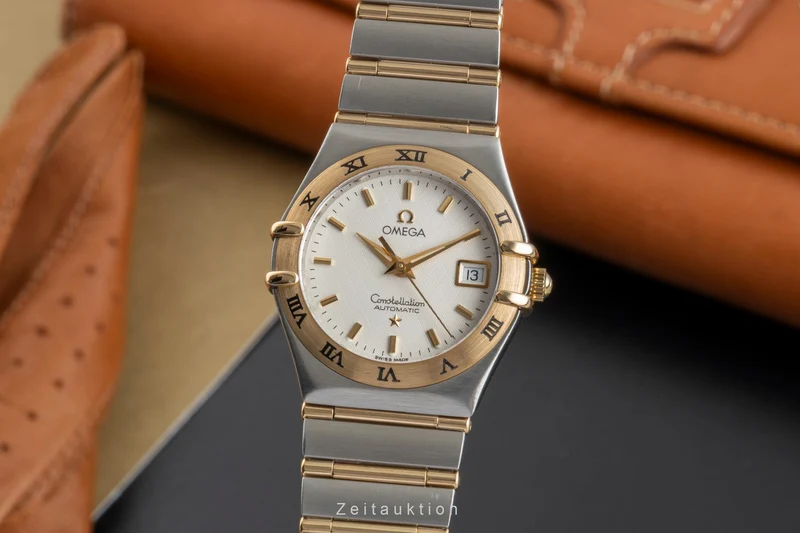 Omega Constellation steel / gold automatic women's watch 1292.30.00 LP: 10600EUR [2504923]