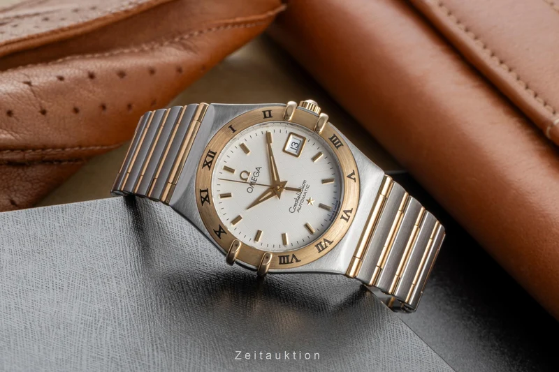 Omega Constellation steel / gold automatic women's watch 1292.30.00 LP: 10600EUR [2504923]