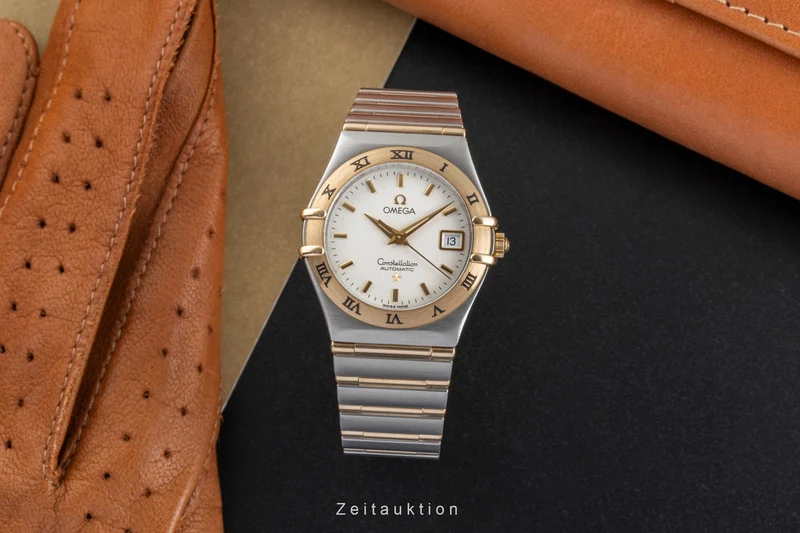 Omega Constellation steel / gold automatic women's watch 1292.30.00 LP: 10600EUR [2504923]