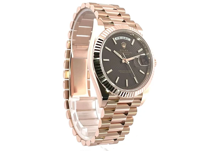 Rolex Day-Date 40 Everose-Gold 228235 Choco Index