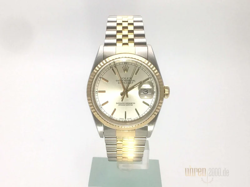 Rolex Datejust 36 Edelstahl - Gelbgold 16233 aus 2001