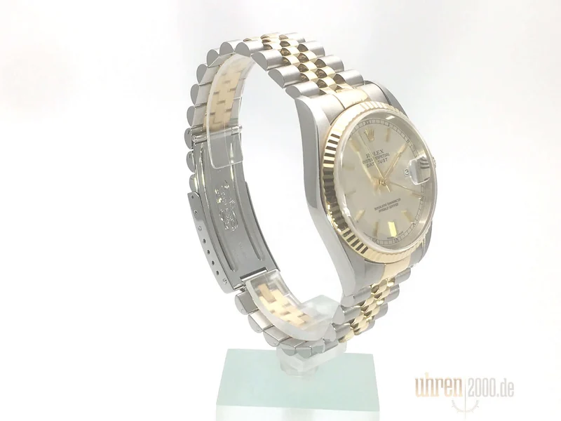 Rolex Datejust 36 Edelstahl - Gelbgold 16233 aus 2001