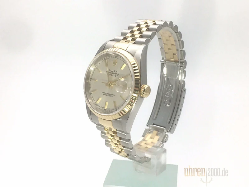 Rolex Datejust 36 Edelstahl - Gelbgold 16233 aus 2001