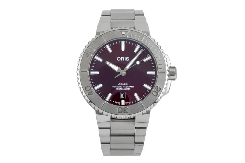 Oris Aquis Date steel automatic men's watch 01 733 7766 4158 [2504921]