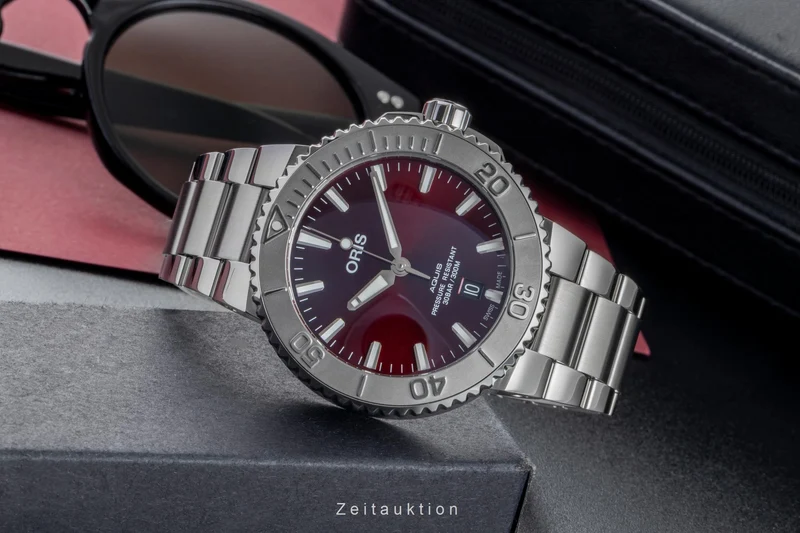 Oris Aquis Date steel automatic men's watch 01 733 7766 4158 [2504921]