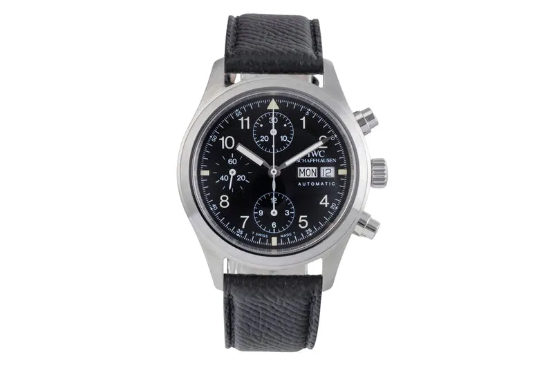 IWC Fliegerchronograph chronograph steel automatic men's watch IW370603 [2505700]