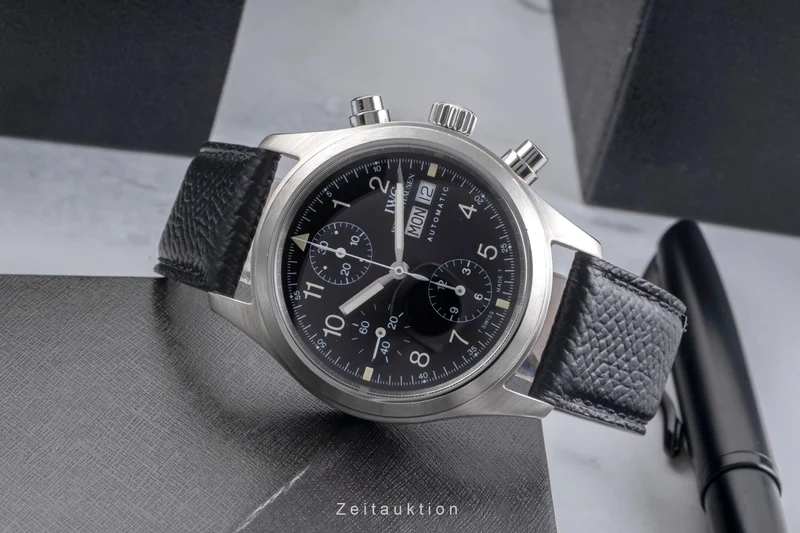 IWC Fliegerchronograph chronograph steel automatic men's watch IW370603 [2505700]