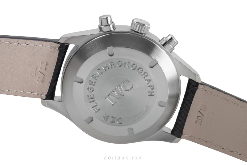 IWC Fliegerchronograph chronograph steel automatic men's watch IW370603 [2505700]