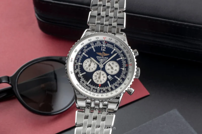 Breitling Navitimer Heritage chronograph steel automatic men's watch A35340 [2505342]