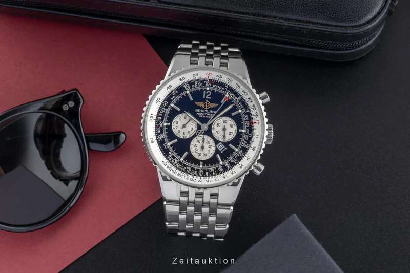 Breitling Navitimer Heritage chronograph steel automatic men's watch A35340 [2505342]
