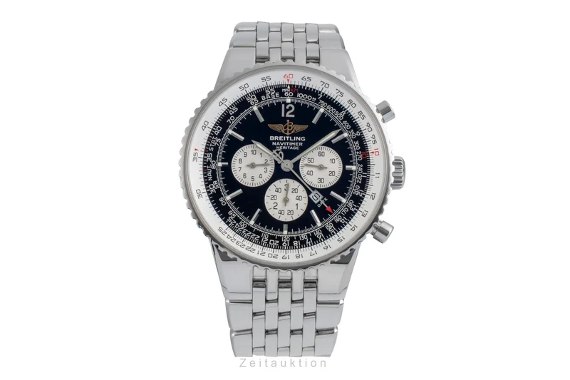 Breitling Navitimer Heritage chronograph steel automatic men's watch A35340 [2505342]