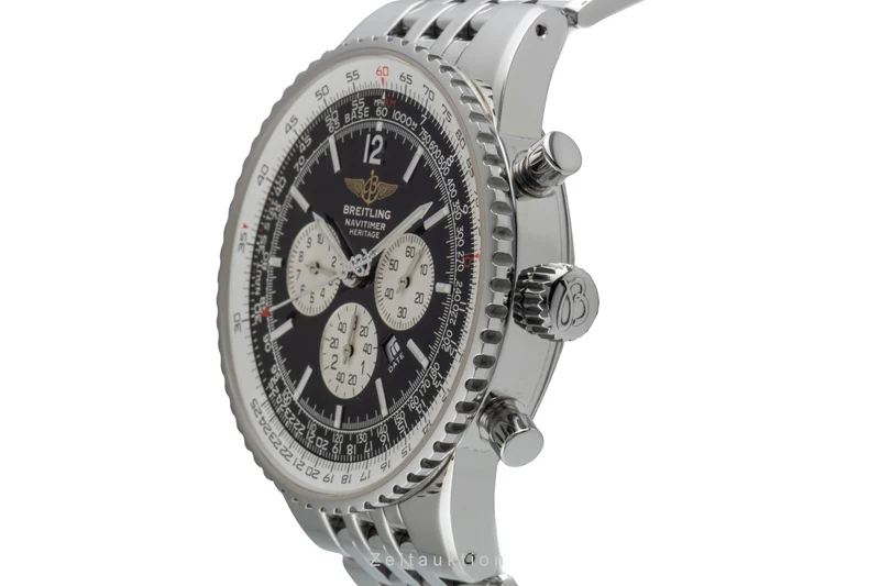 Breitling Navitimer Heritage chronograph steel automatic men's watch A35340 [2505342]