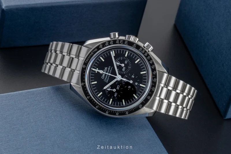 Omega Speedmaster Moonwatch chronograph steel manual winding men's watch 310.30.42.50.01.002 LP: 8700EUR [2505839]