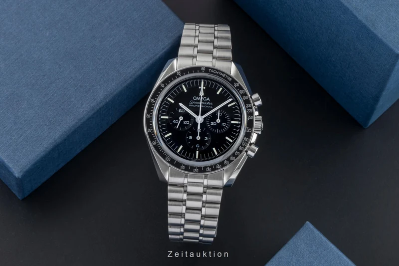 Omega Speedmaster Moonwatch chronograph steel manual winding men's watch 310.30.42.50.01.002 LP: 8700EUR [2505839]