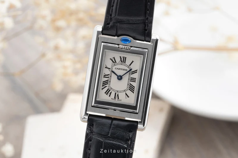 Cartier Basculante steel quartz women's watch W1011155 [2505947]