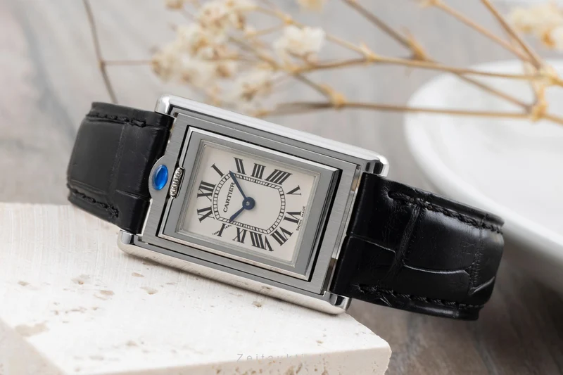 Cartier Basculante steel quartz women's watch W1011155 [2505947]