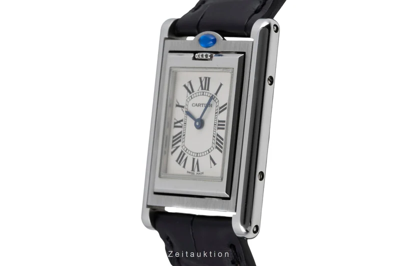 Cartier Basculante steel quartz women's watch W1011155 [2505947]