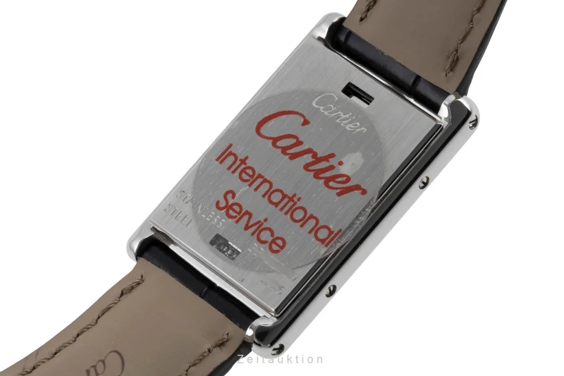 Cartier Basculante steel quartz women's watch W1011155 [2505947]