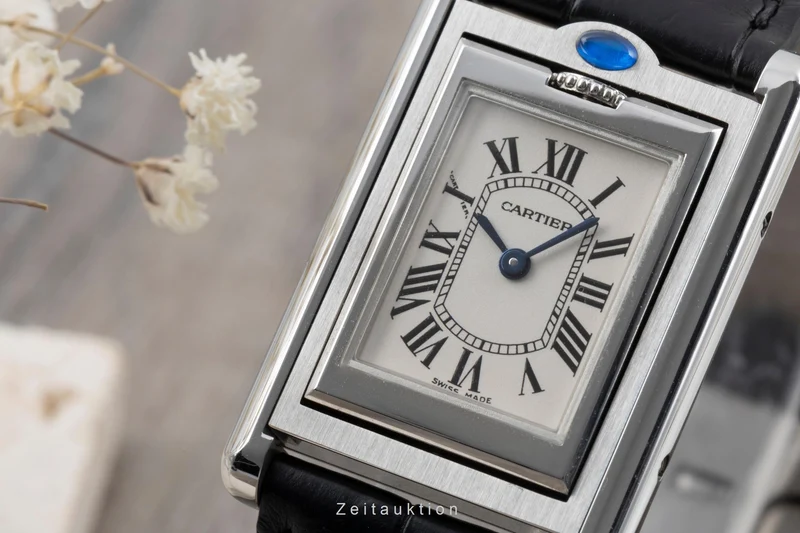 Cartier Basculante steel quartz women's watch W1011155 [2505947]