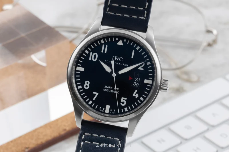 IWC Mark XVII steel automatic men's watch IW326501 LP: 5700EUR [2505768]