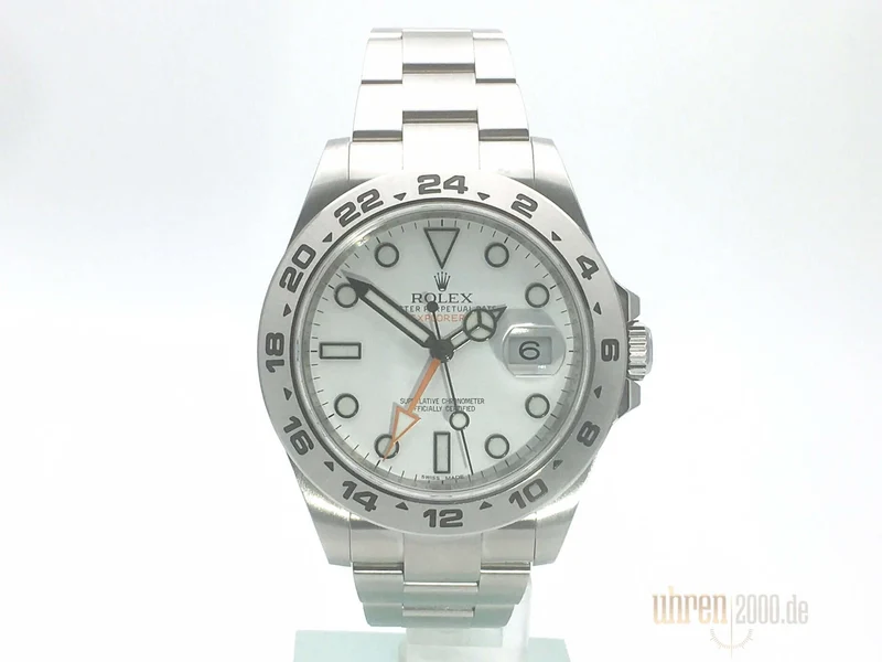 Rolex Explorer II 42 mm Edelstahl 216570 aus 2013