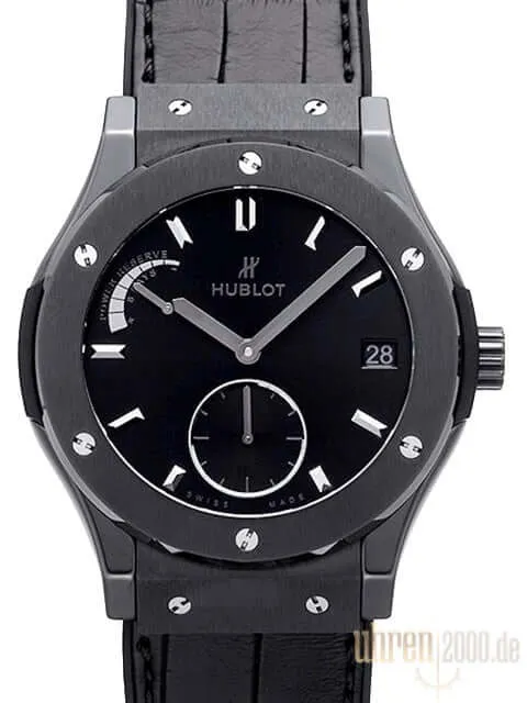 Hublot Classic Fusion Power Reserve All Black 516.CM.1440.LR