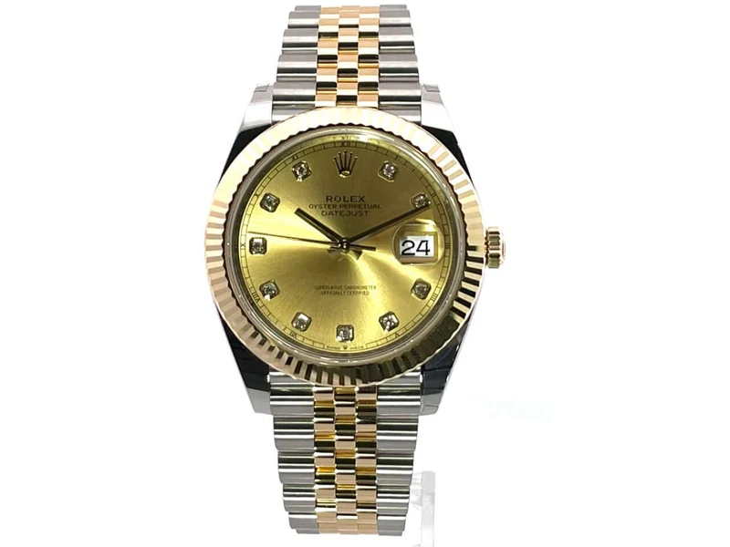 Rolex Datejust 41 126333 Champagner DIA Jubile-Band