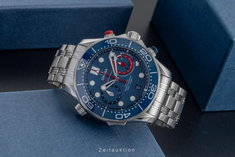 Omega Seamaster chronograph steel automatic men's watch 210.30.44.51.03.002 [2505871]