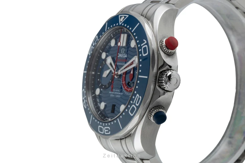 Omega Seamaster chronograph steel automatic men's watch 210.30.44.51.03.002 [2505871]