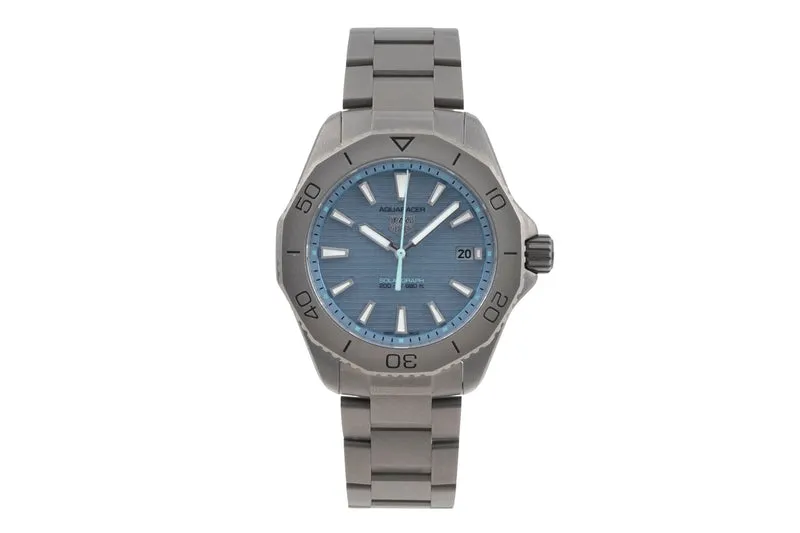 Tag Heuer Aquaracer titanium quartz men's watch WBP1182.BF0000 LP: 3300EUR [2505888]