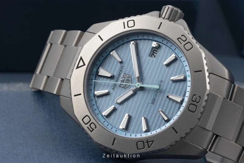 Tag Heuer Aquaracer titanium quartz men's watch WBP1182.BF0000 LP: 3300EUR [2505888]
