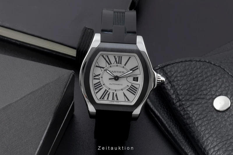 Cartier Roadster steel automatic men's watch W6206018 [2505901]