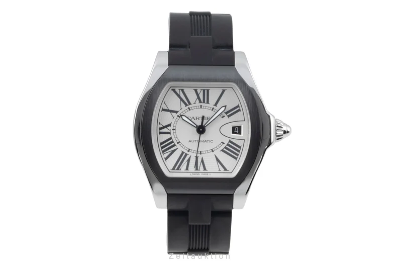 Cartier Roadster steel automatic men's watch W6206018 [2505901]